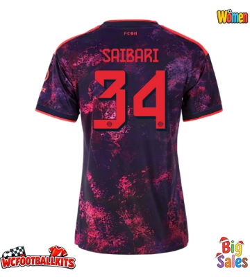 Bayern Munich Ismael Saibari #34 Replica Third Stadium Shirt for Women 2026-27 Short Sleeve